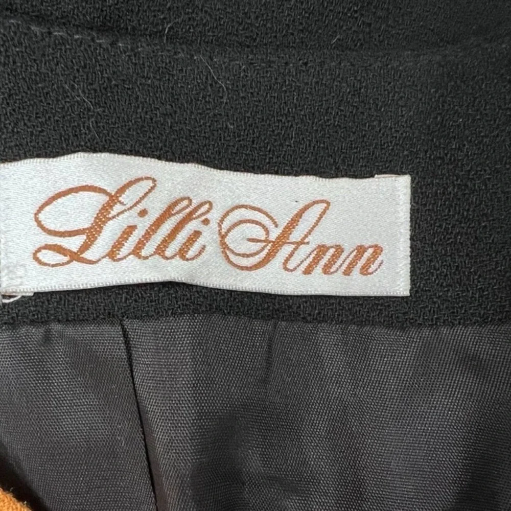 Vintage 80s Lilli Ann Wool Sweater Multi Colored